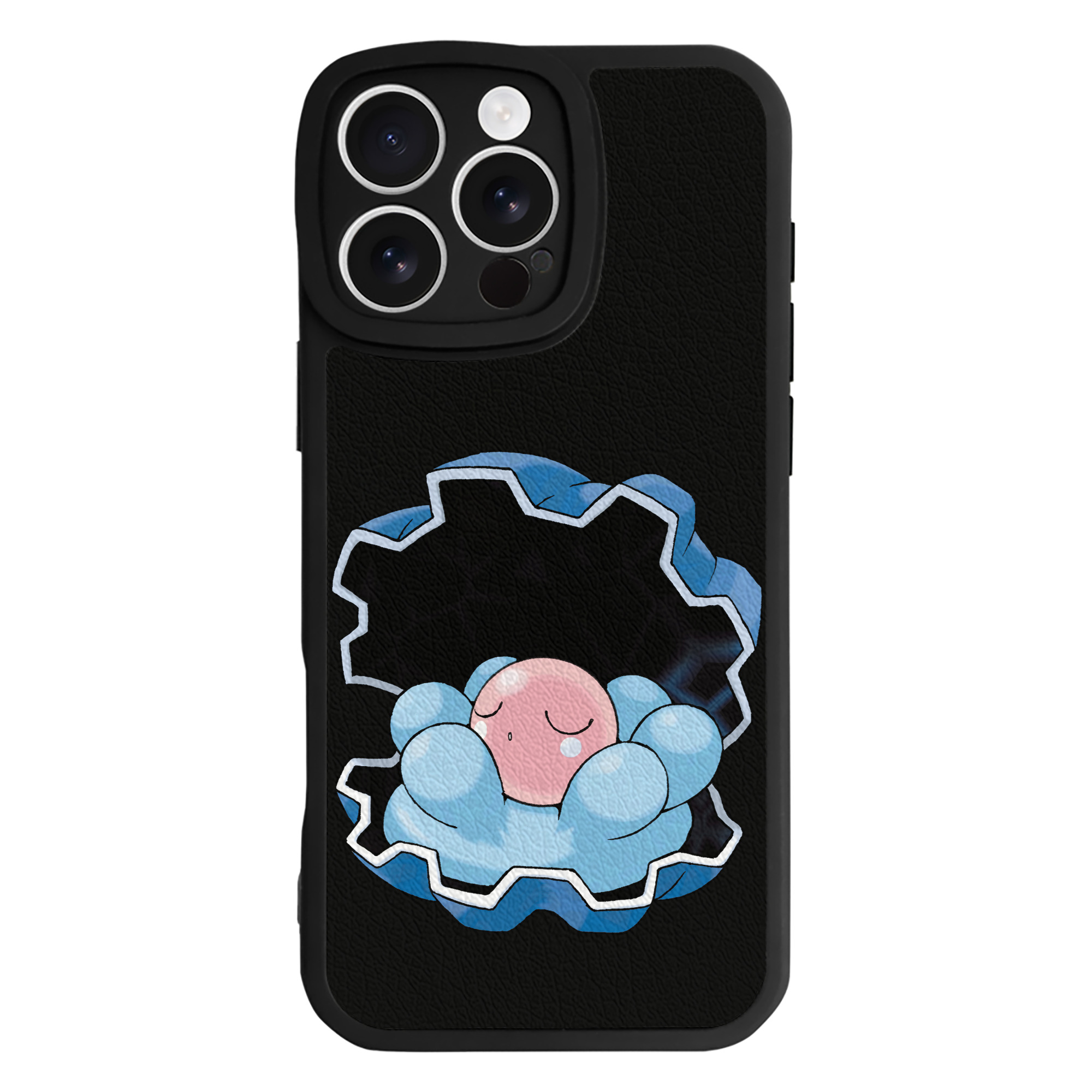 （画像用） ポケットモンスター Pokémon 【iPhone 16シリーズ対応】シリコンスマホケース（レザー調） 材質：シリコン